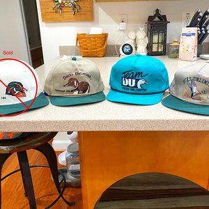 LOT (3) Ducks Unlimited Snapback Hats
